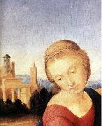 RAFFAELLO Sanzio Madonna and Child with the Infant St John china oil painting reproduction